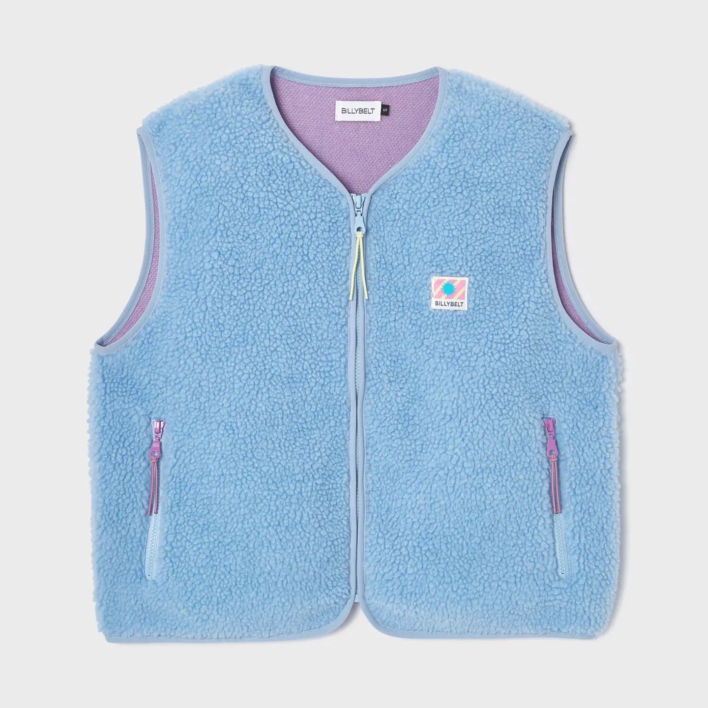 Gilet Sherpa - Bleu, Taille: S