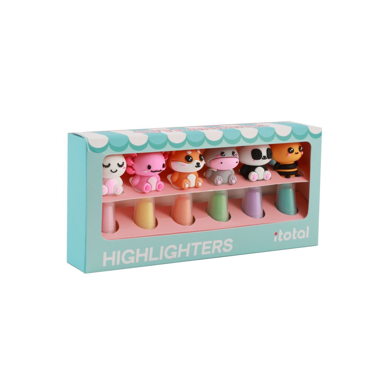 Surligneurs Animals - Set de 6