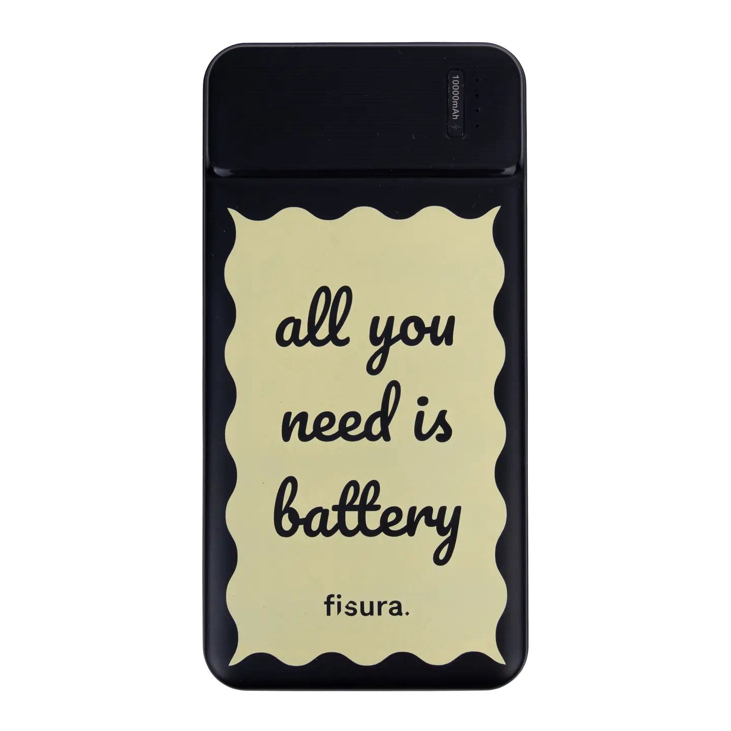 Batterie externe 10 000 mAh, Couleur: Noir