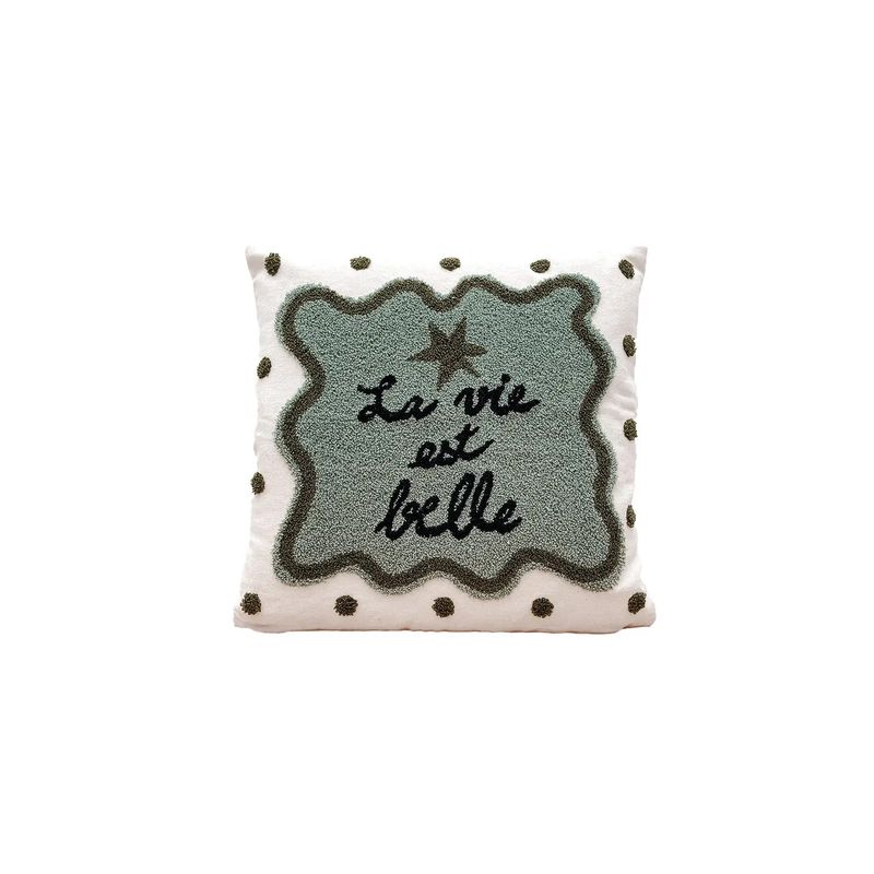 Coussin "La Vie Est Belle"
