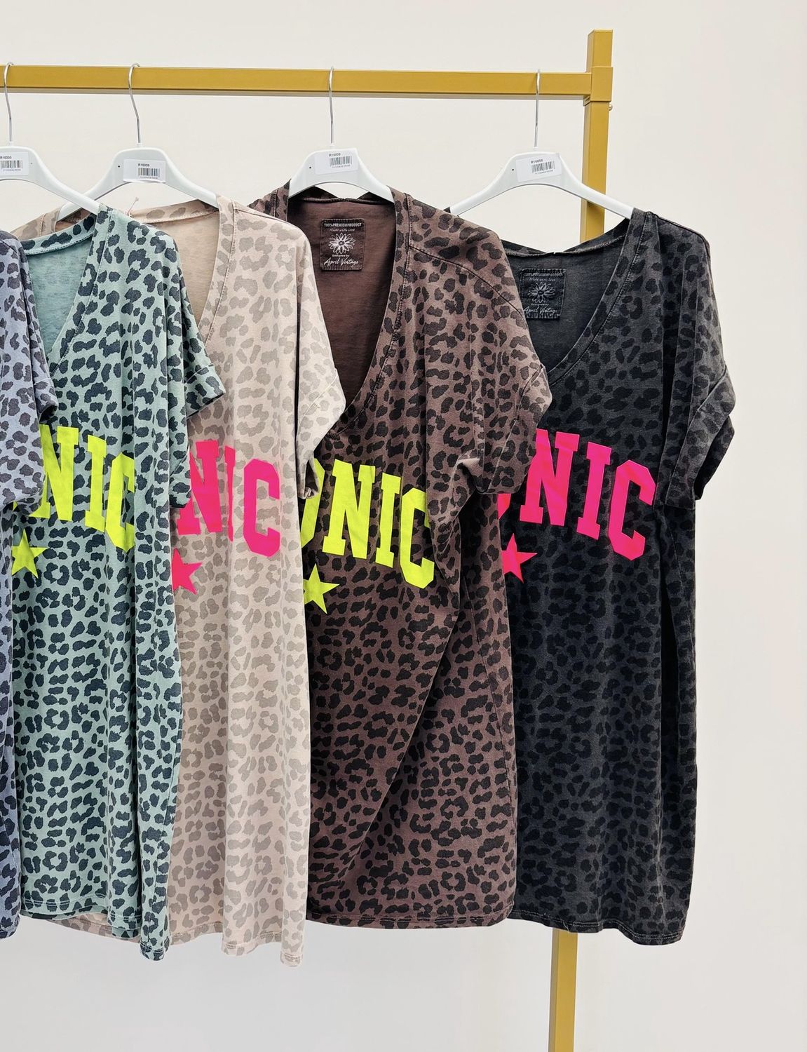 Robe T-Shirt "Iconic", Couleur: Vert