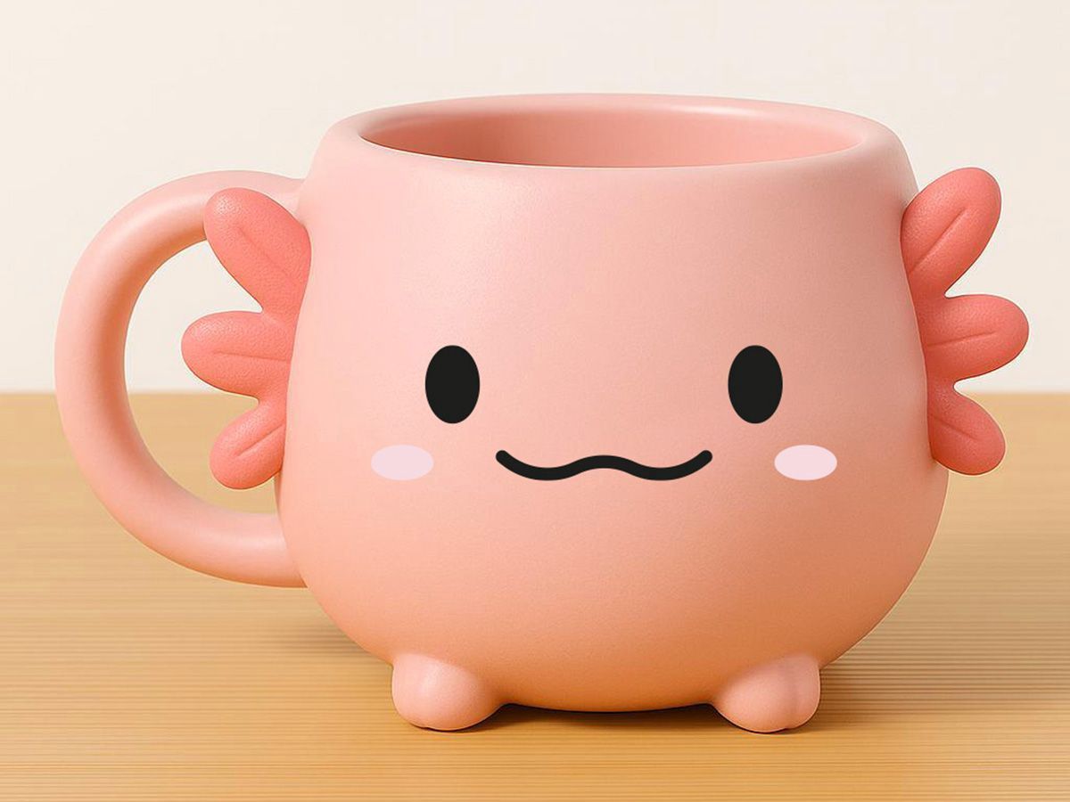 Tasse Chunky, Modèle: Axolotl