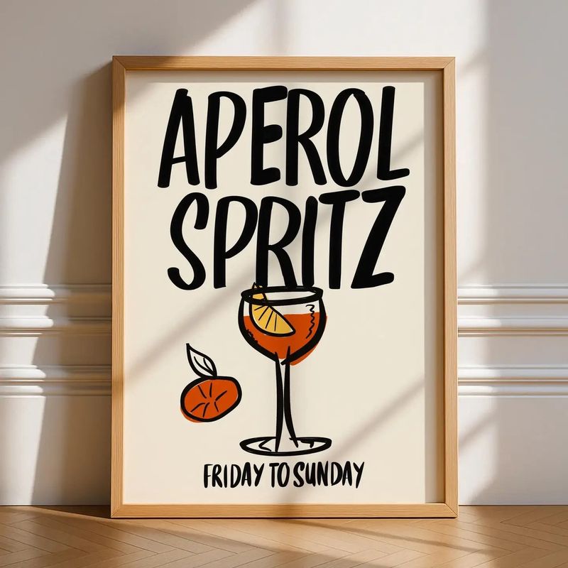 Affiche Aperol Spritz
