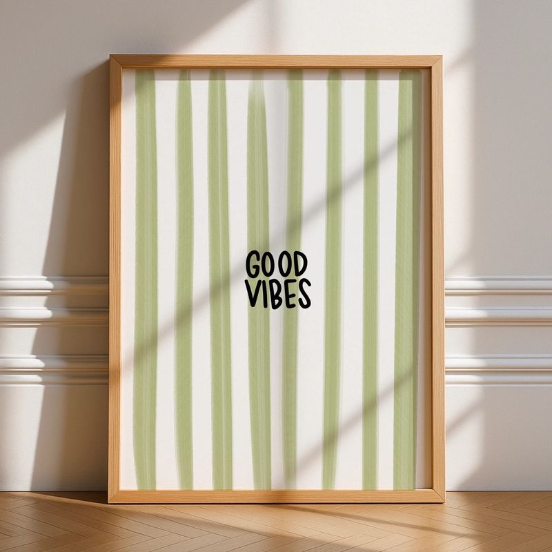 Affiche Good Vibes