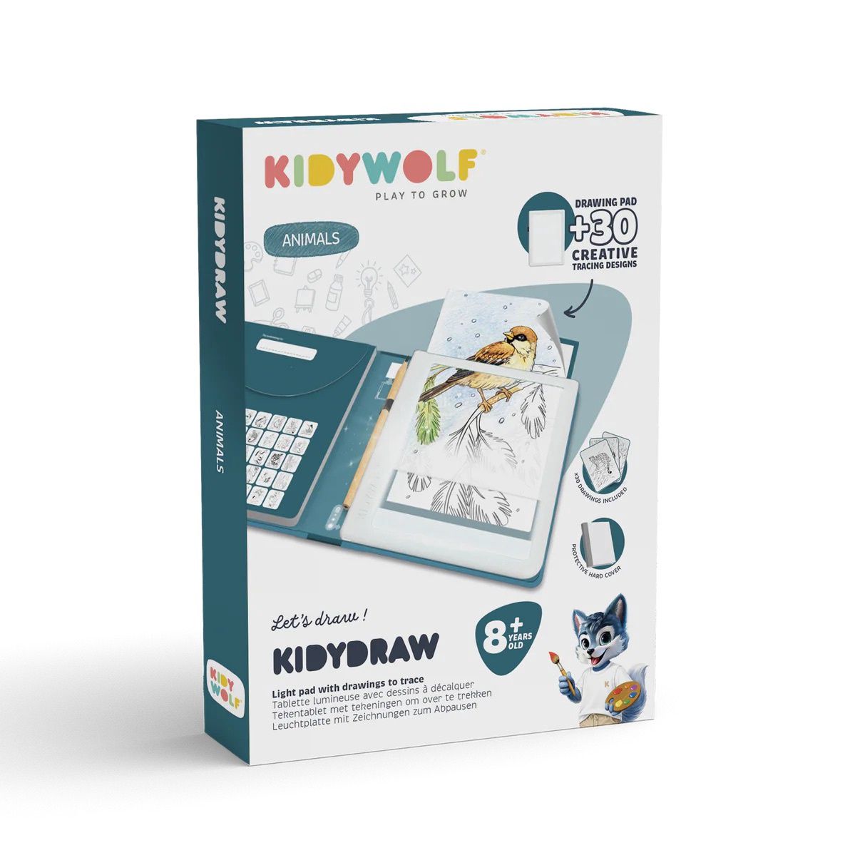 Kidydraw-Pad, Thème: Animals