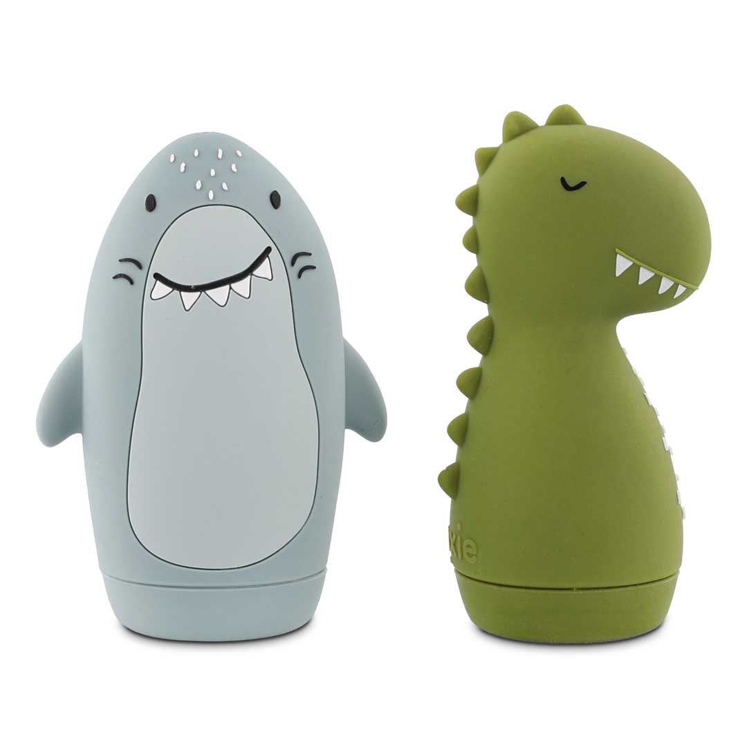 Jouets de Bain Aspergeur, Modèle: Mr. Shark &amp; Mr. Dino