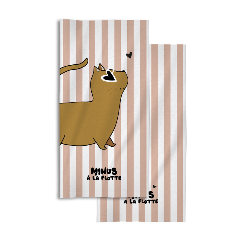 Serviette Minus - Chat