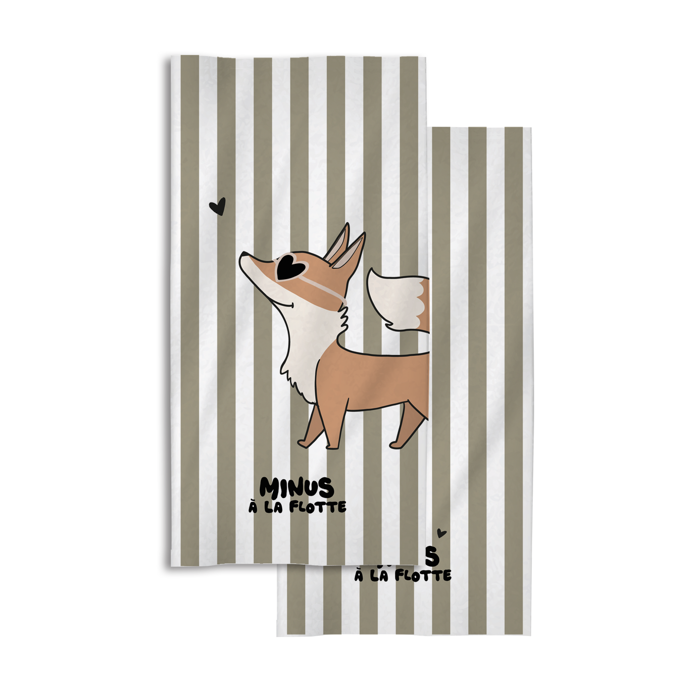 Serviette Minus - Renard