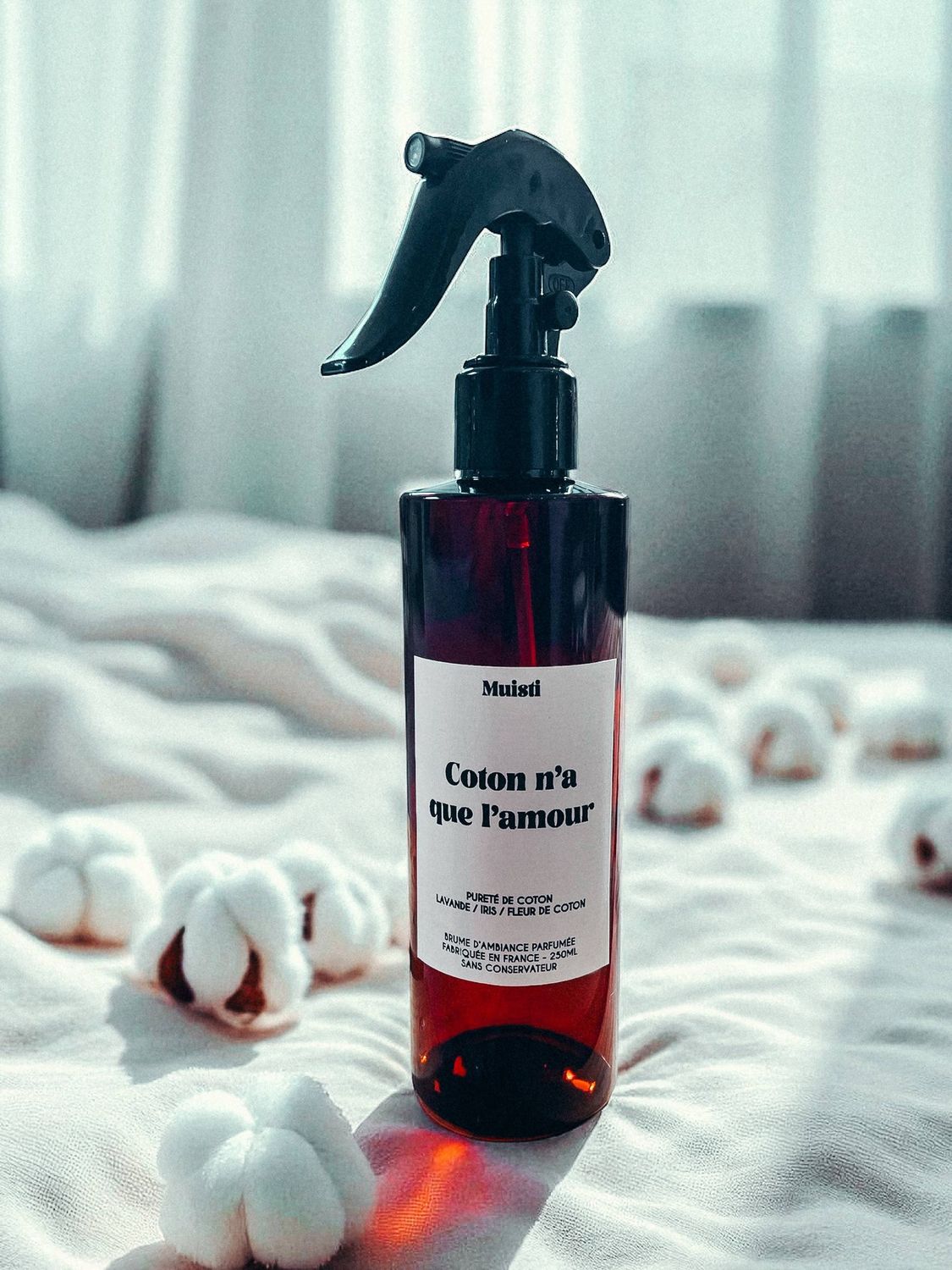 Brume d'ambiance - Coton n'a que l'amour, Parfum: Pureté de coton