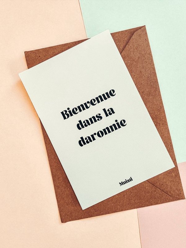 Carte  - Bienvenue dans la daronnie