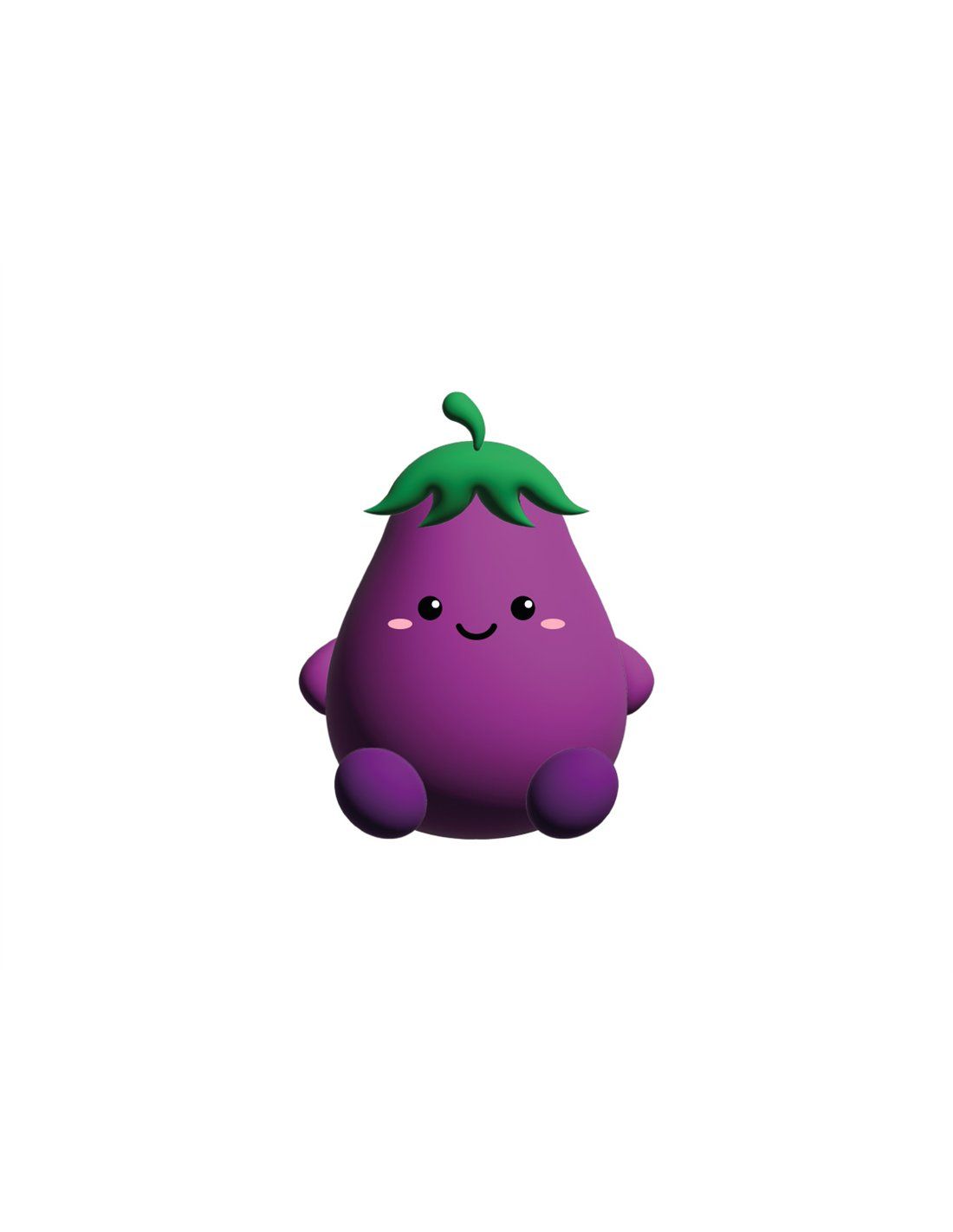 Anti-stress Ellie l'Aubergine
