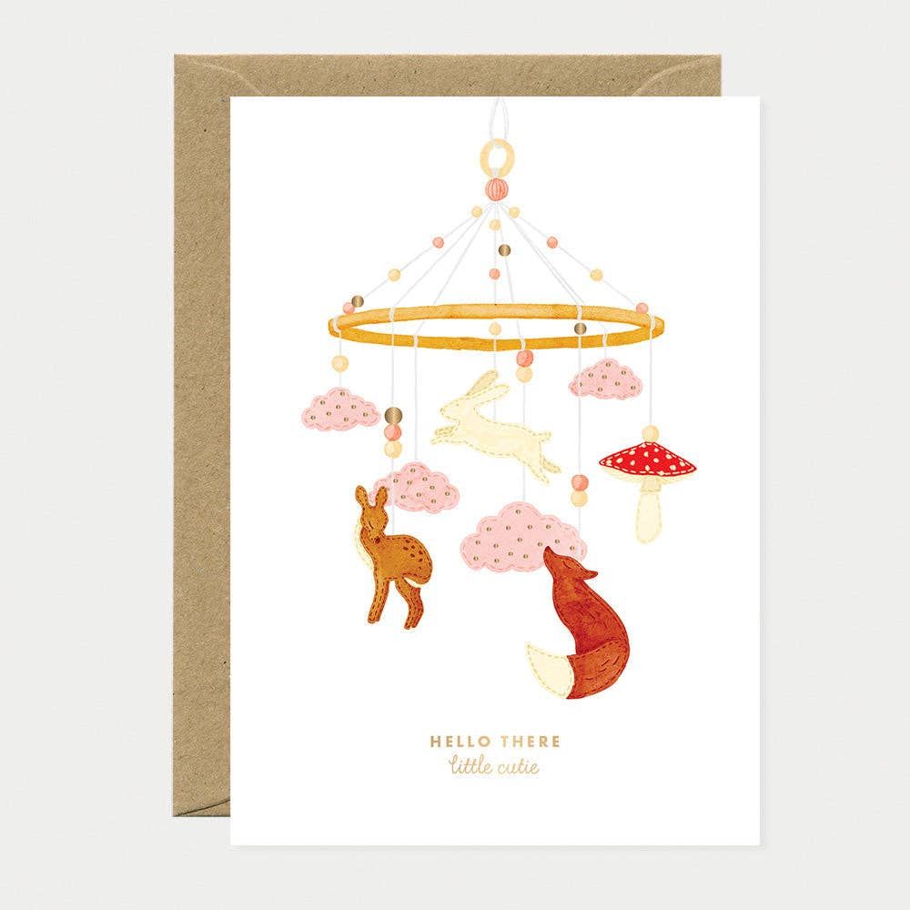 Carte "Bonjour toi, joli cœur"