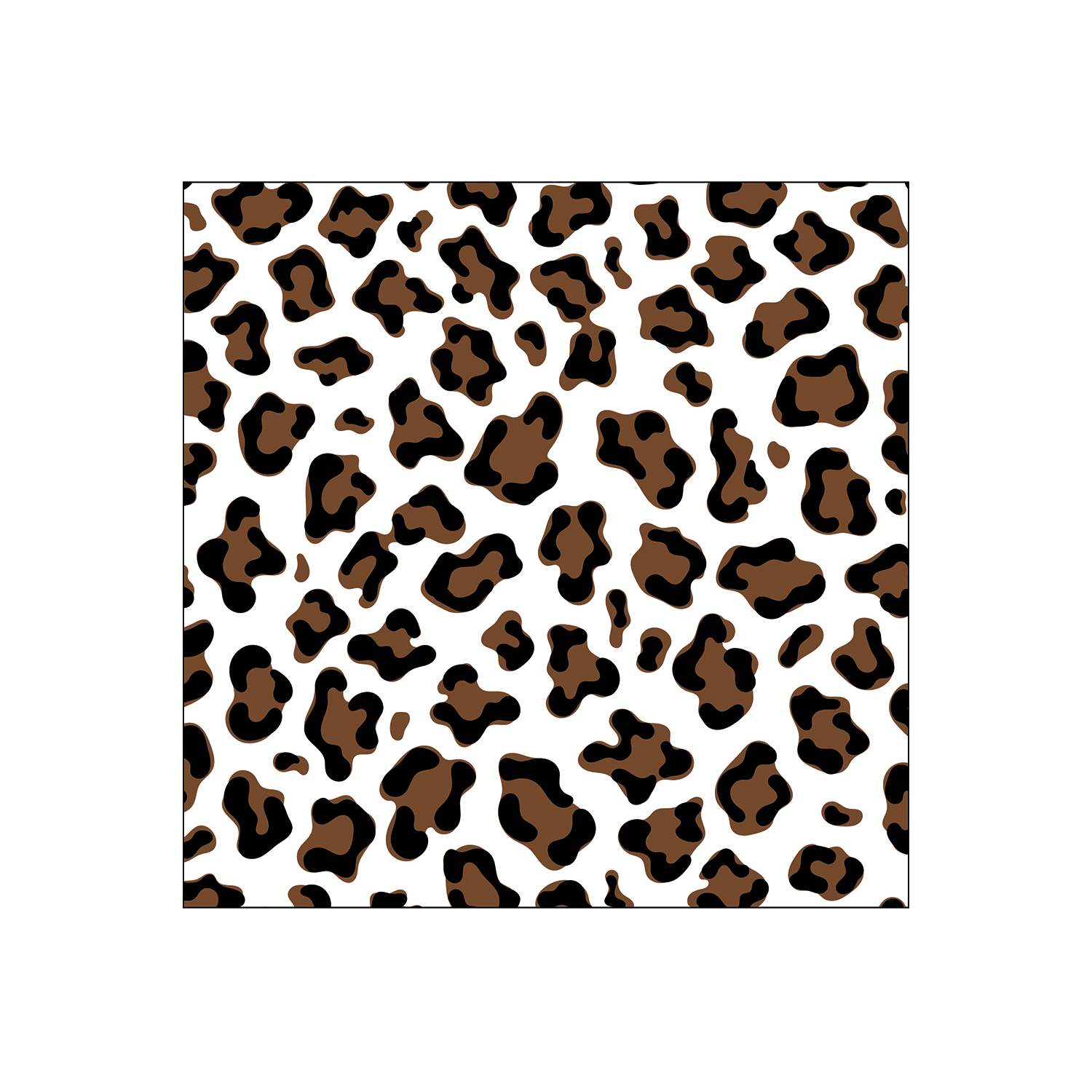 Serviette Papier Léopard
