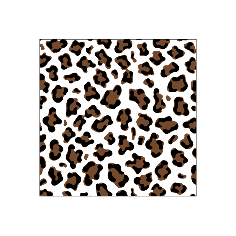 Serviette Papier Léopard