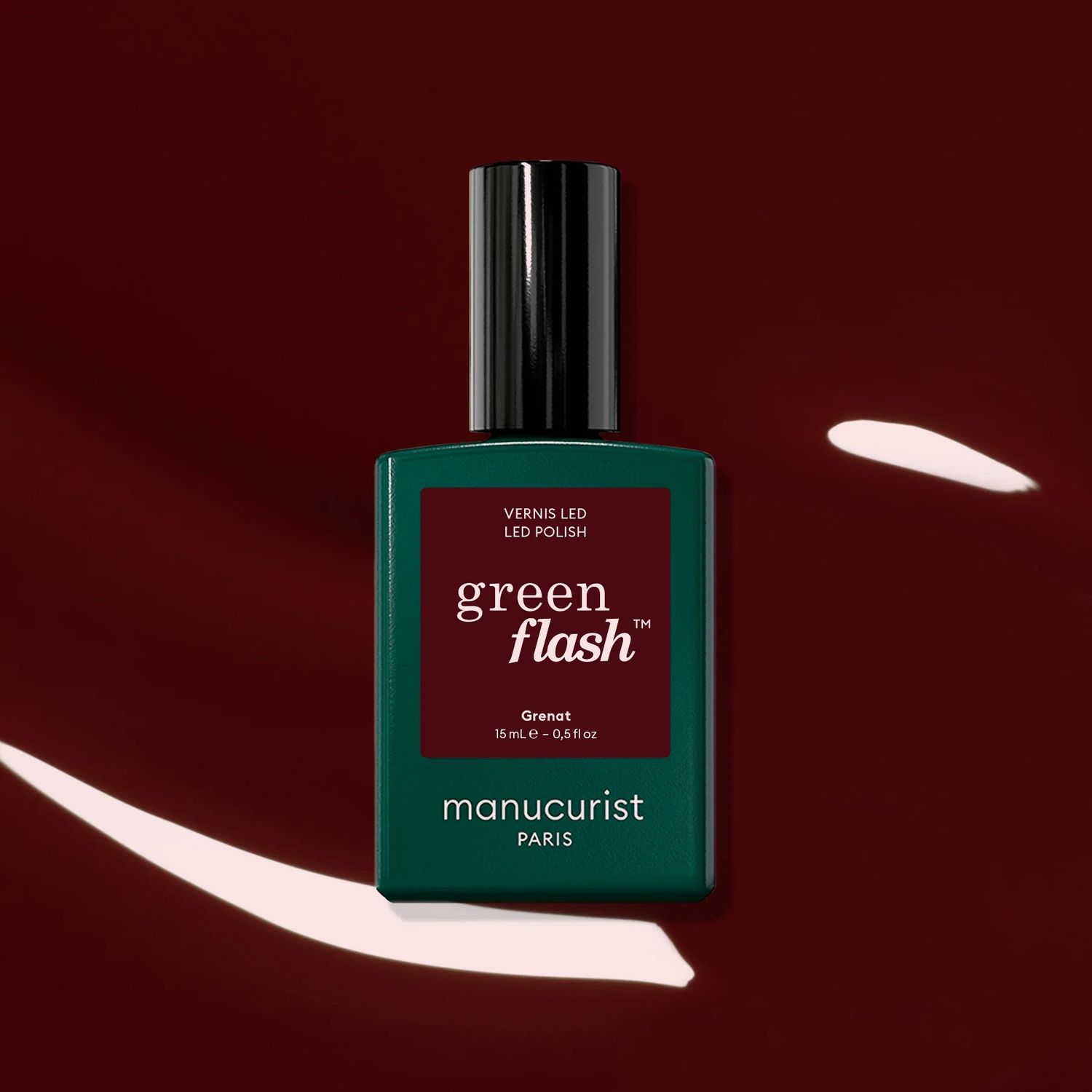Vernis Semi Permanent Led "Grenat"