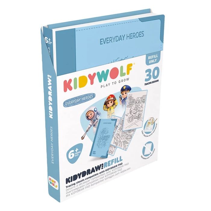 Recharge KIDYDRAW-PAD - Everyday Heroes