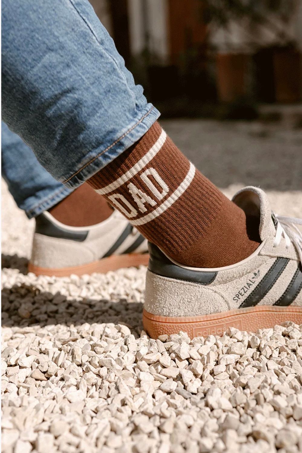Chaussettes homme marron - Best dad