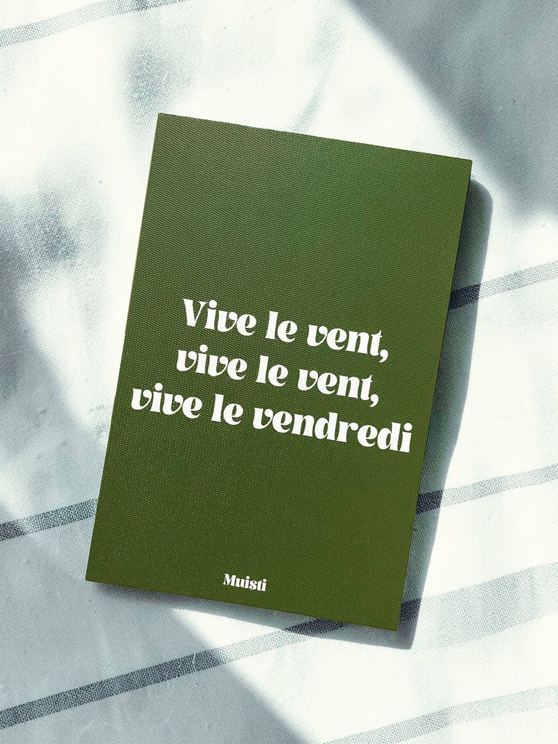 Carte - Vive le vent, vive le vent, vive le vendredi