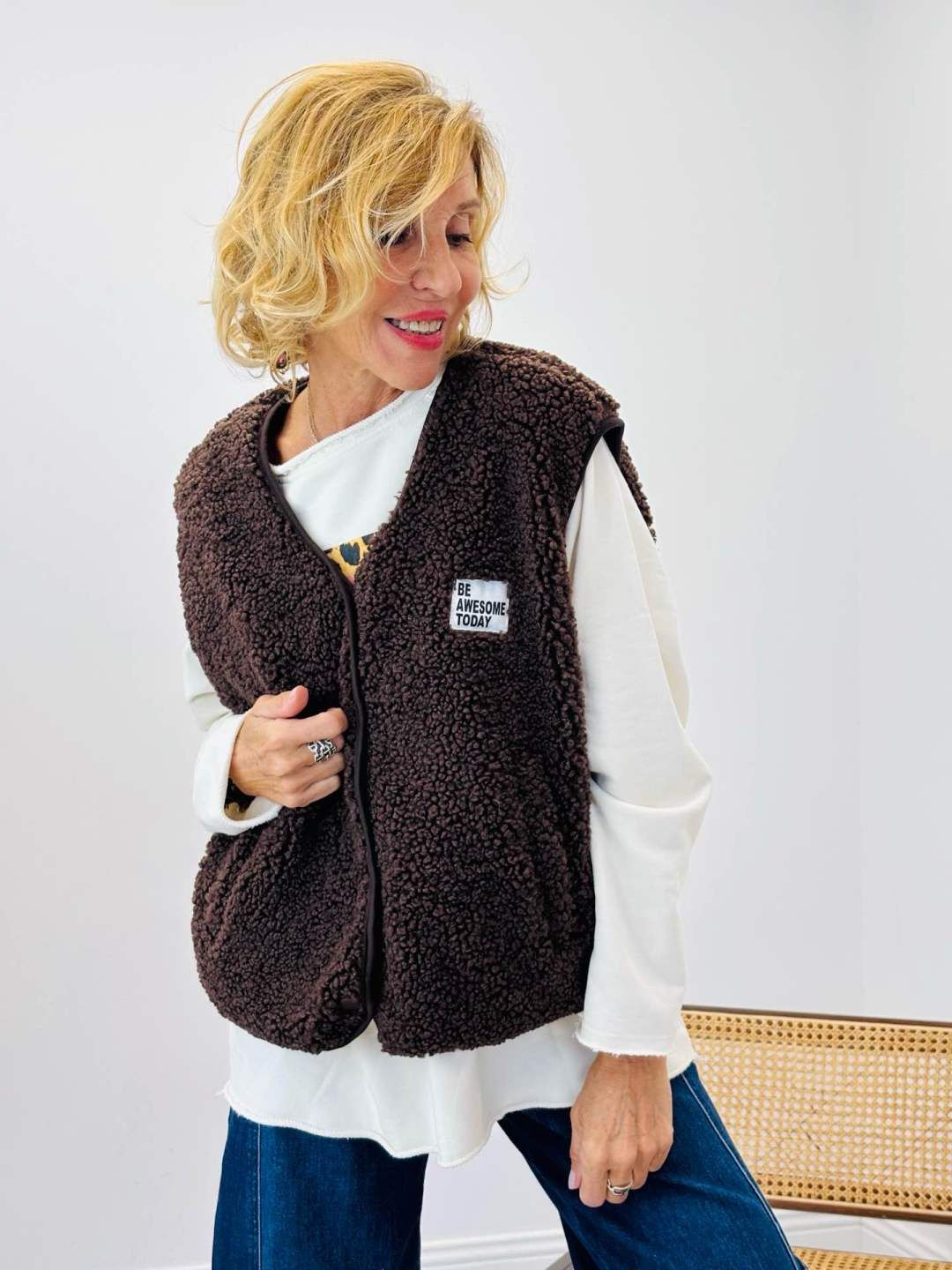 Gilet Moumoute, Taille: S/M