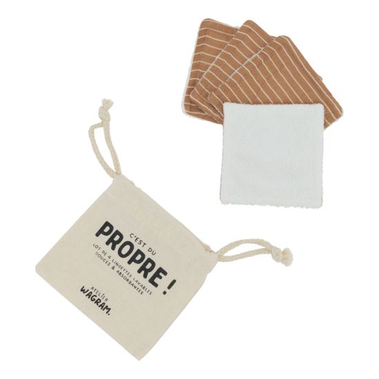 Lingettes, Couleur: Rayures fines