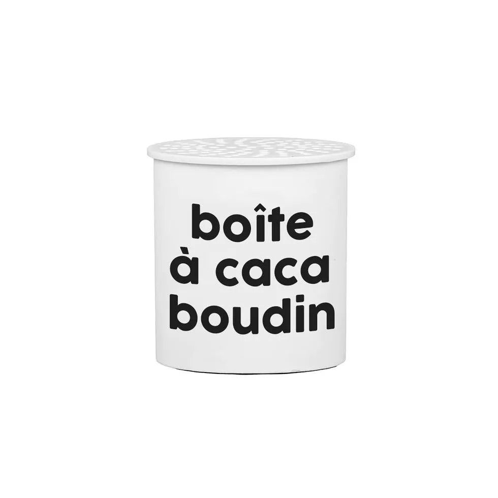 Boite à Son, Texte: BOITE À CACA BOUDIN