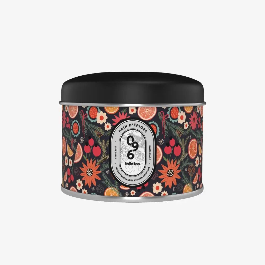 Bougie Hello Candle "Pain d'Epices 096", Taille: 180ml
