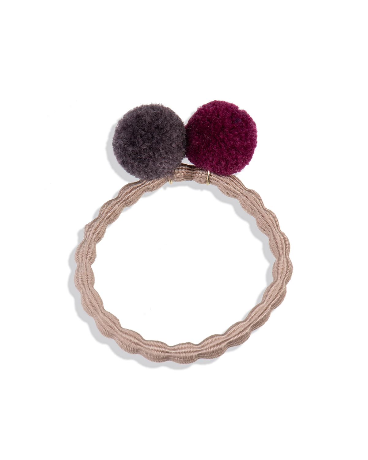 KKNEKKI - Pompom Dove Bordeaux