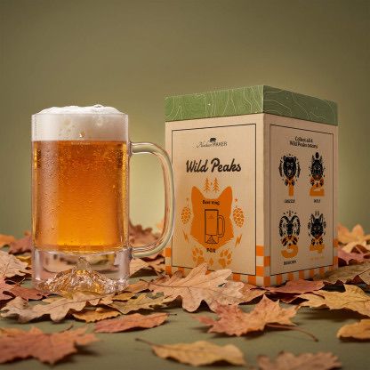 Chope à Bière WILD PEAKS, Animal: Fox