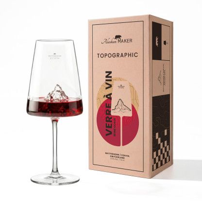 Coffret verre à vin - Matterhorn