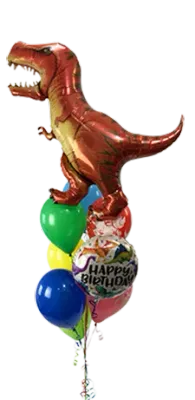 Dinosaur Helium Bunch