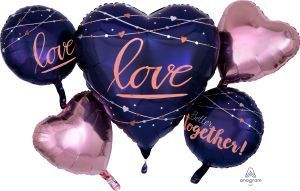 Balloon Bouquet  Navy Wedding
