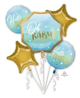 Balloon Bouquet  Oh Baby Boy