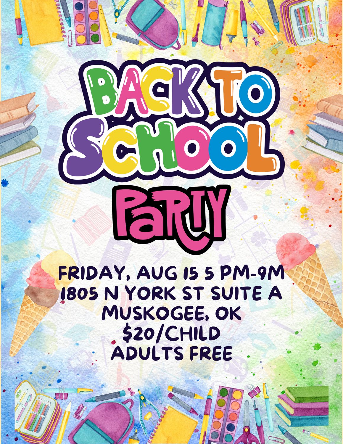 Back to School Party