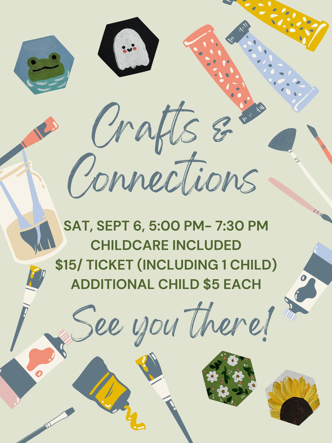 Crafts and Connections September