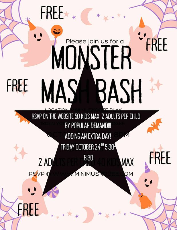 Friday Monster Mash Bash