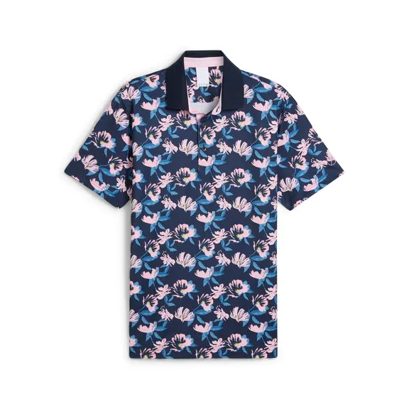 AP Spring Florals Golf Polo