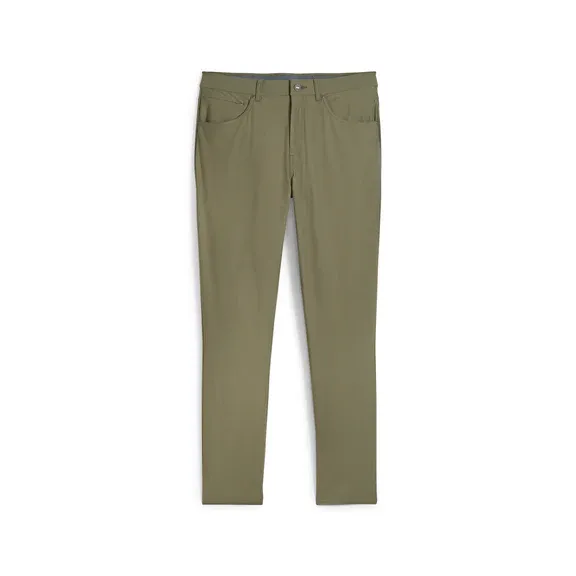 101 5 Pocket Golf Pants, Color: Dark Sage, Size: 28
