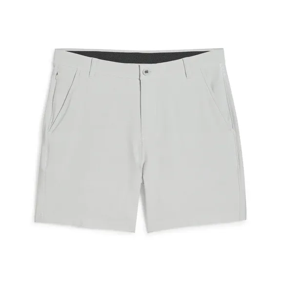 101 Solid 7&quot; Golf Shorts, Color: Ash Gray, Size: 28