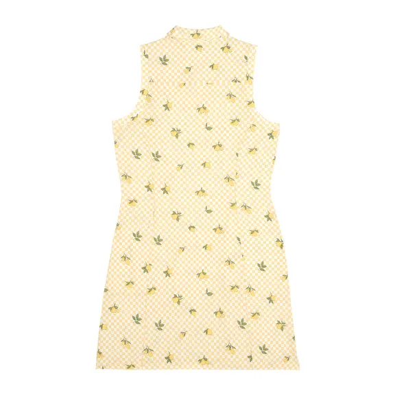 Women's Lemons Woven Golf Dress