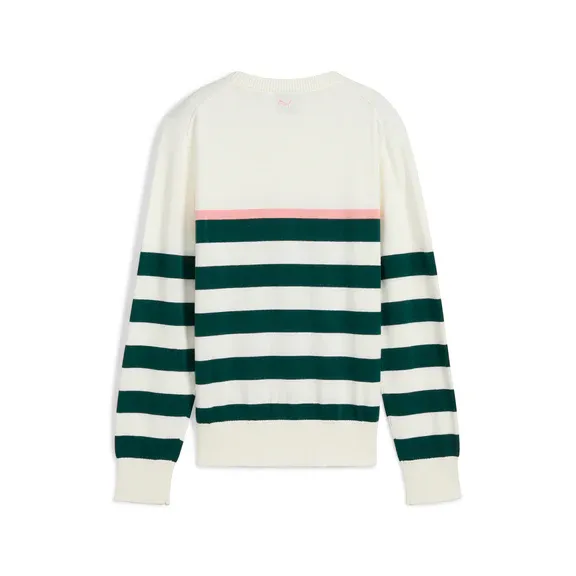 W Resort Stripe Golf Sweater