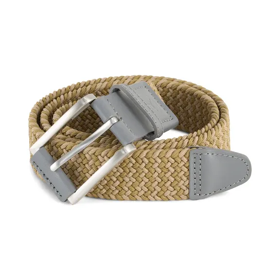 Ceinture Braided Weave Golf, Color: Prairie Tan, Size: S/M