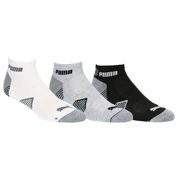 Puma Essential 1/4 Cut 3 Pair Pack Golf Socks