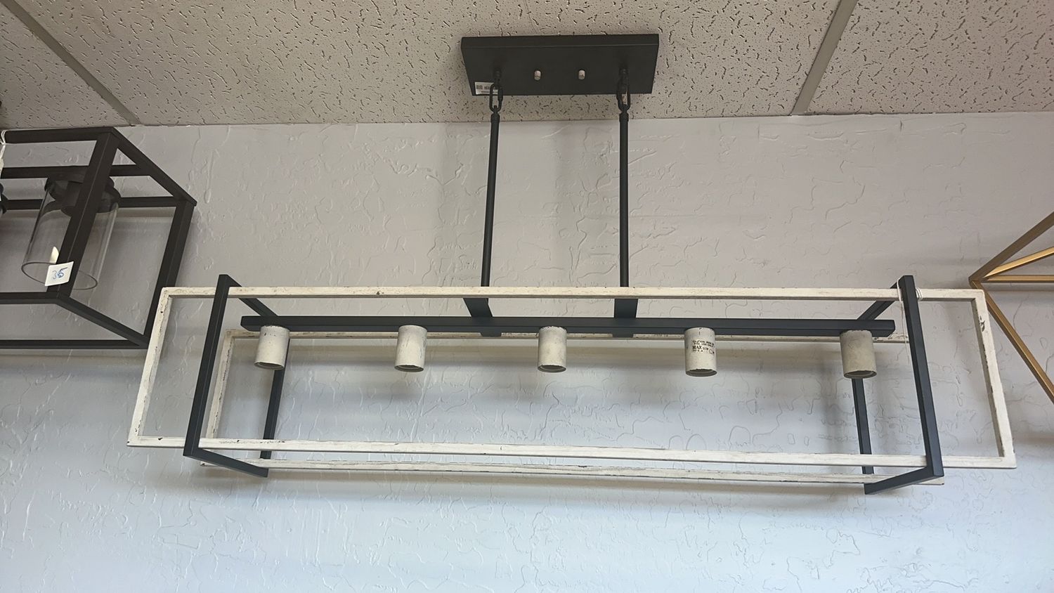 5 Lights Farmhouse Light Fixture