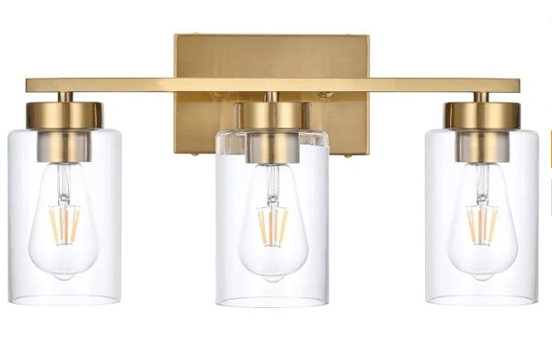 3-Light Bathroom Vanity Light