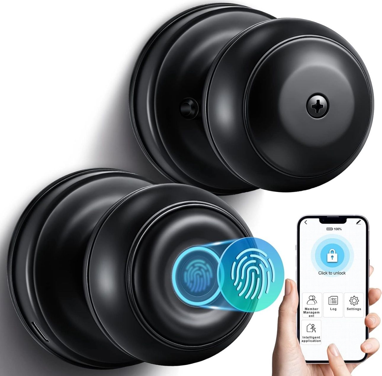 3 in 1 Smart Fingerprint Door Lock