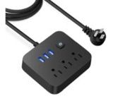 Power Strip w/ USB port black