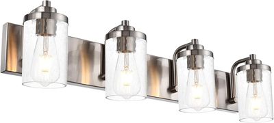 Bathroom Light Fixtures 4-Lights Vanity Lighting