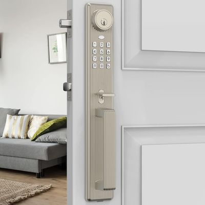Smart Keypad Door Lock - Silver