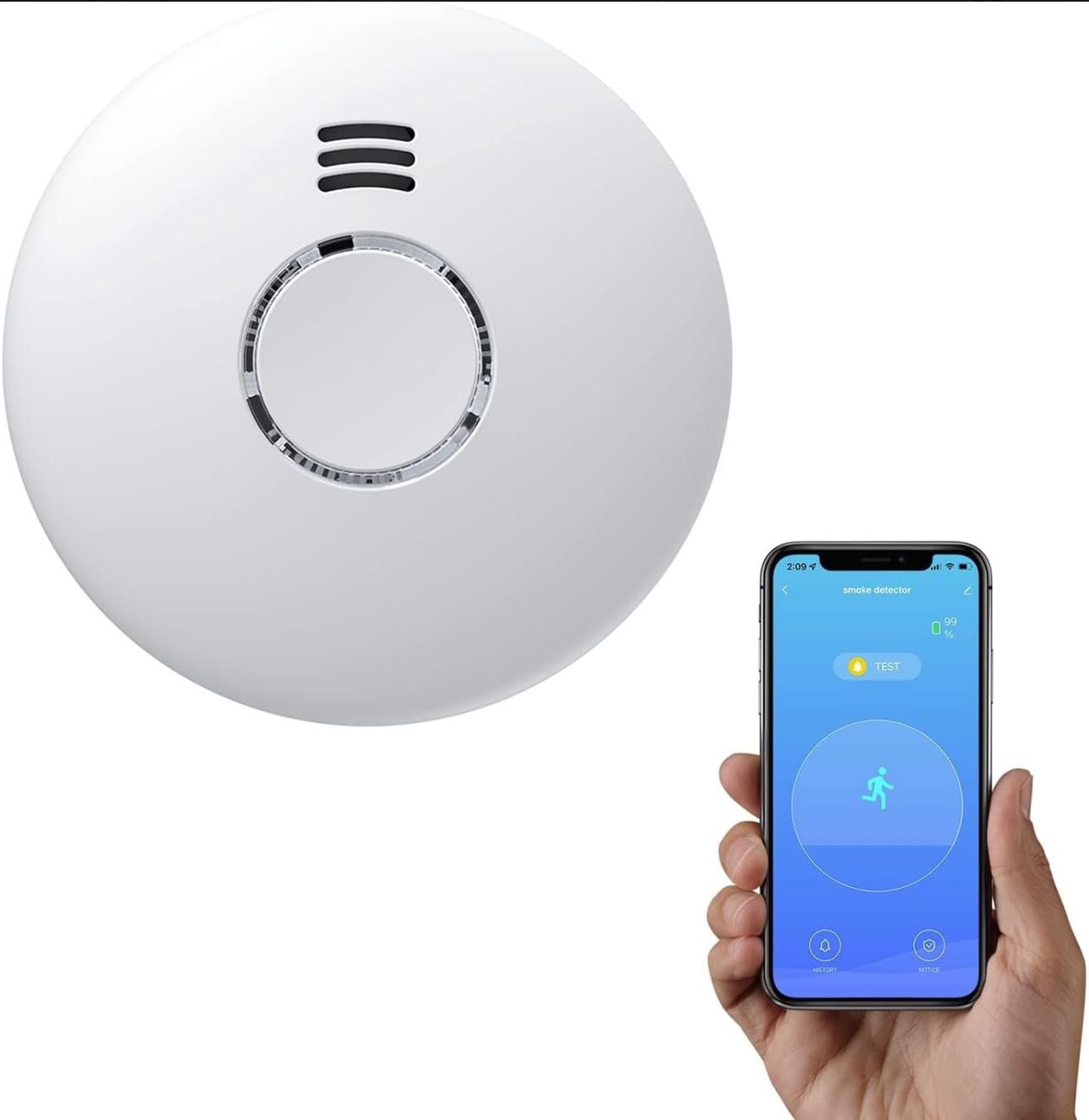 WiFi Smoke Detector Alarm