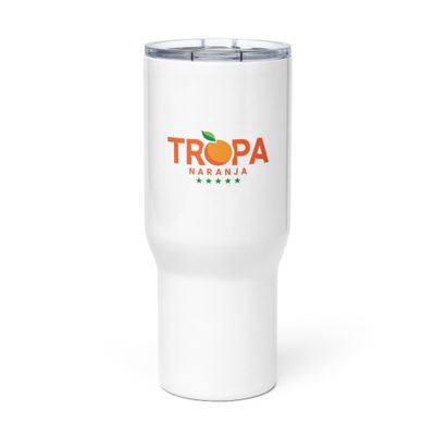 Tropa Naranja travel mug